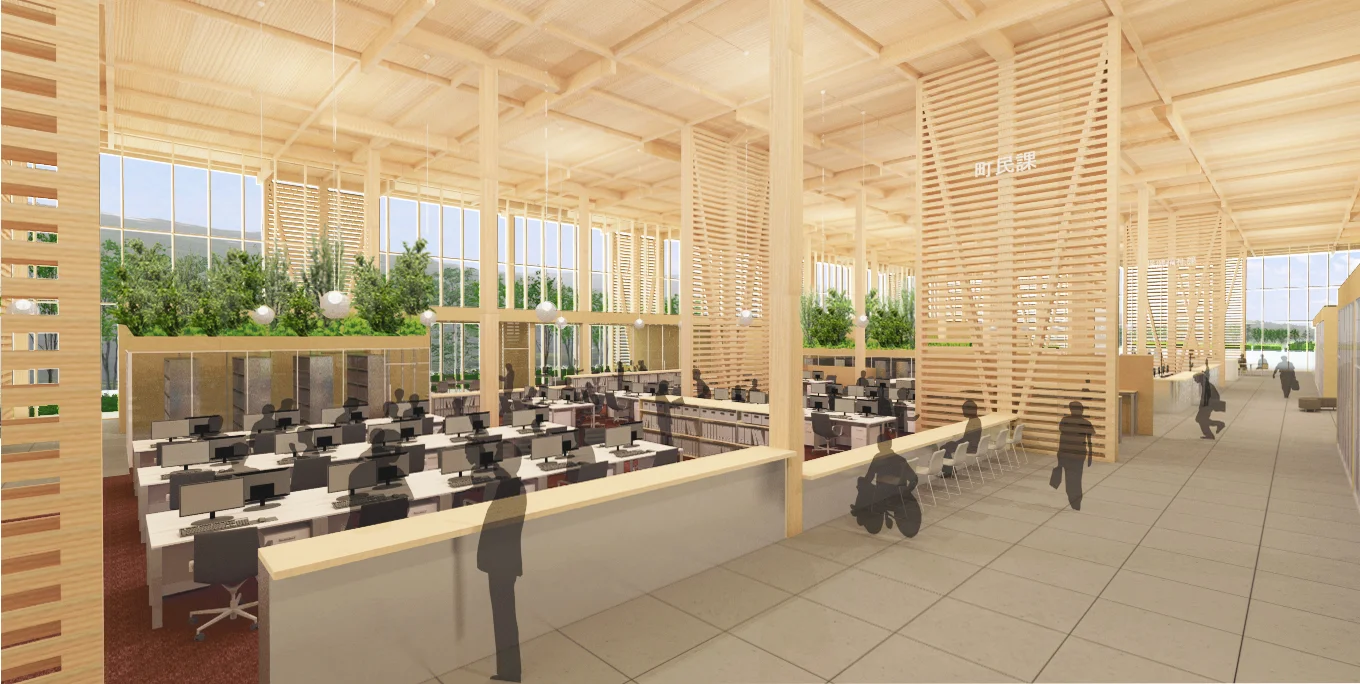 木曽町役場本庁舎・防災センター(木曽町政府本厅舍及防灾中心)丨日本长野-11