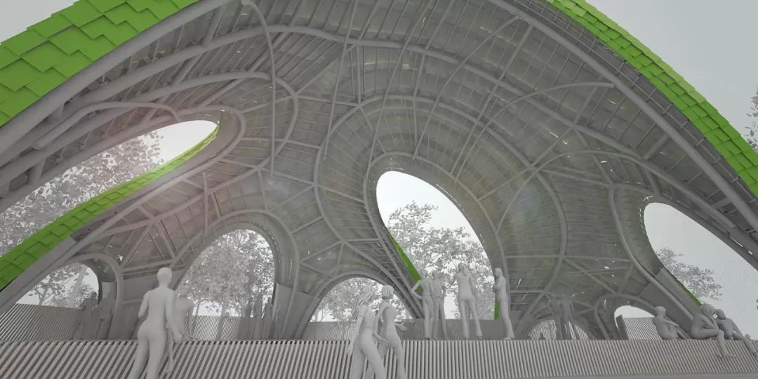 离开扎哈后的异形建筑师, 他用自创的超薄"自支撑"结构惊艳世人!-107