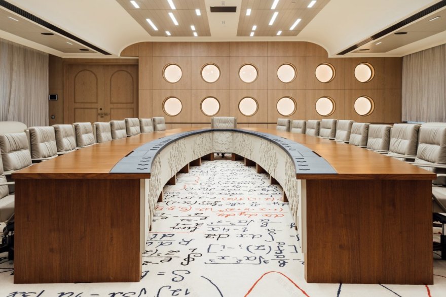 印度制药公司弧形拱门特色办公室设计-20