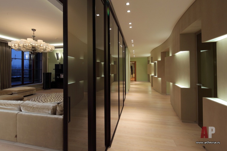 带全景窗的公寓室内设计丨Кулиш Дмитрий,Карпова Анна等-5