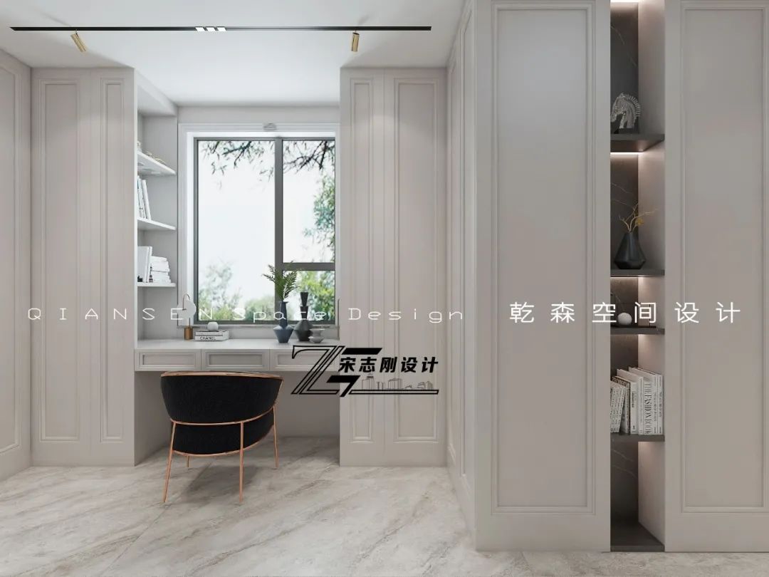 意式轻奢三江别墅丨乾森空间设计-54
