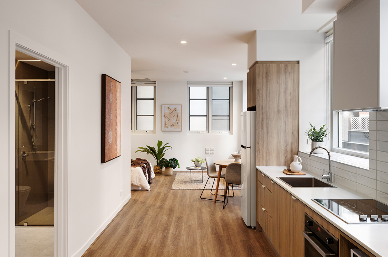 腾出空间住房（注：由于Make Room Housing表意不太明确，这是一种字面直译，具体可能需结合更详细语境来准确理解其含义） 丨i2C Architects-18