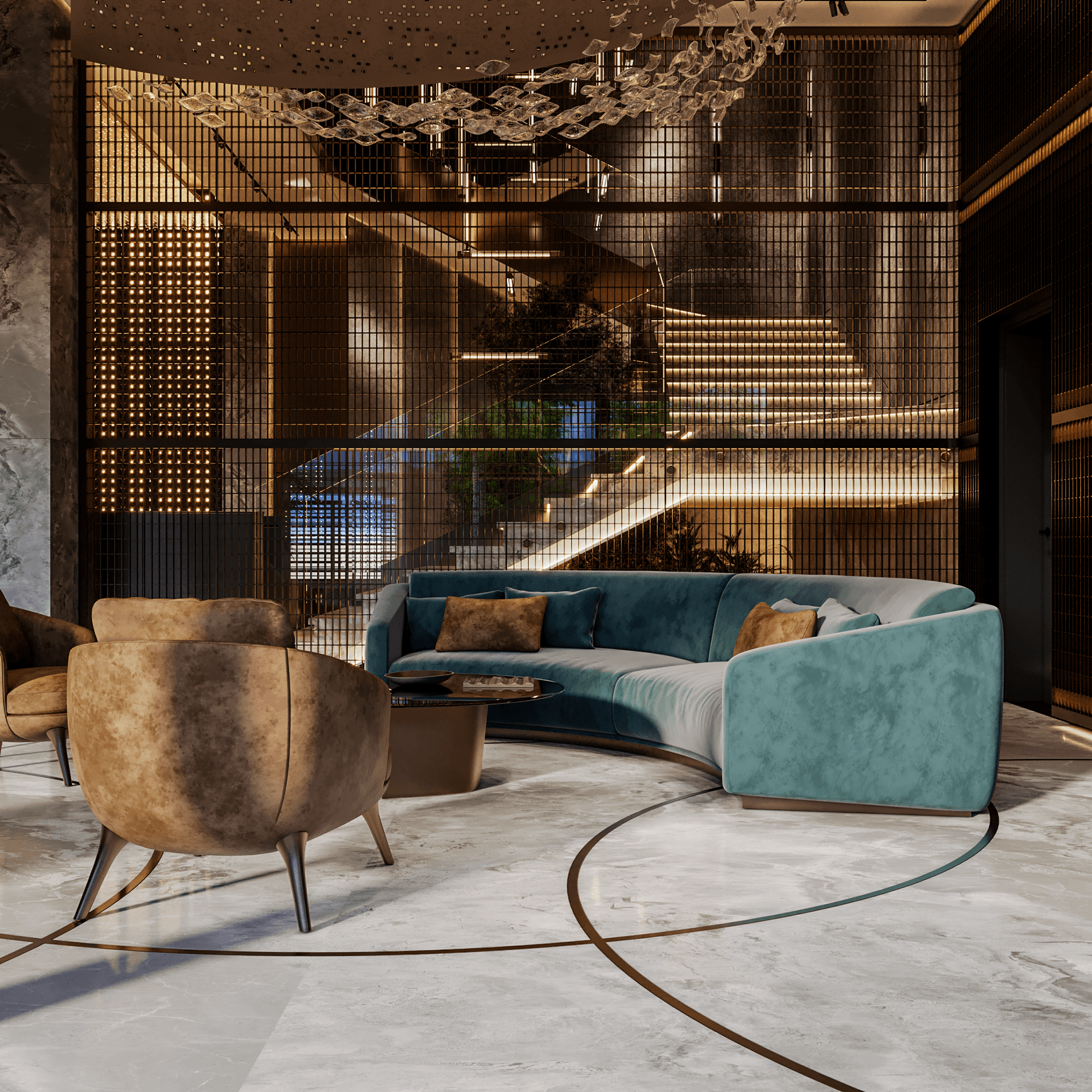 接待与等候区丨IDRAC HAITHAM SAMIR-11