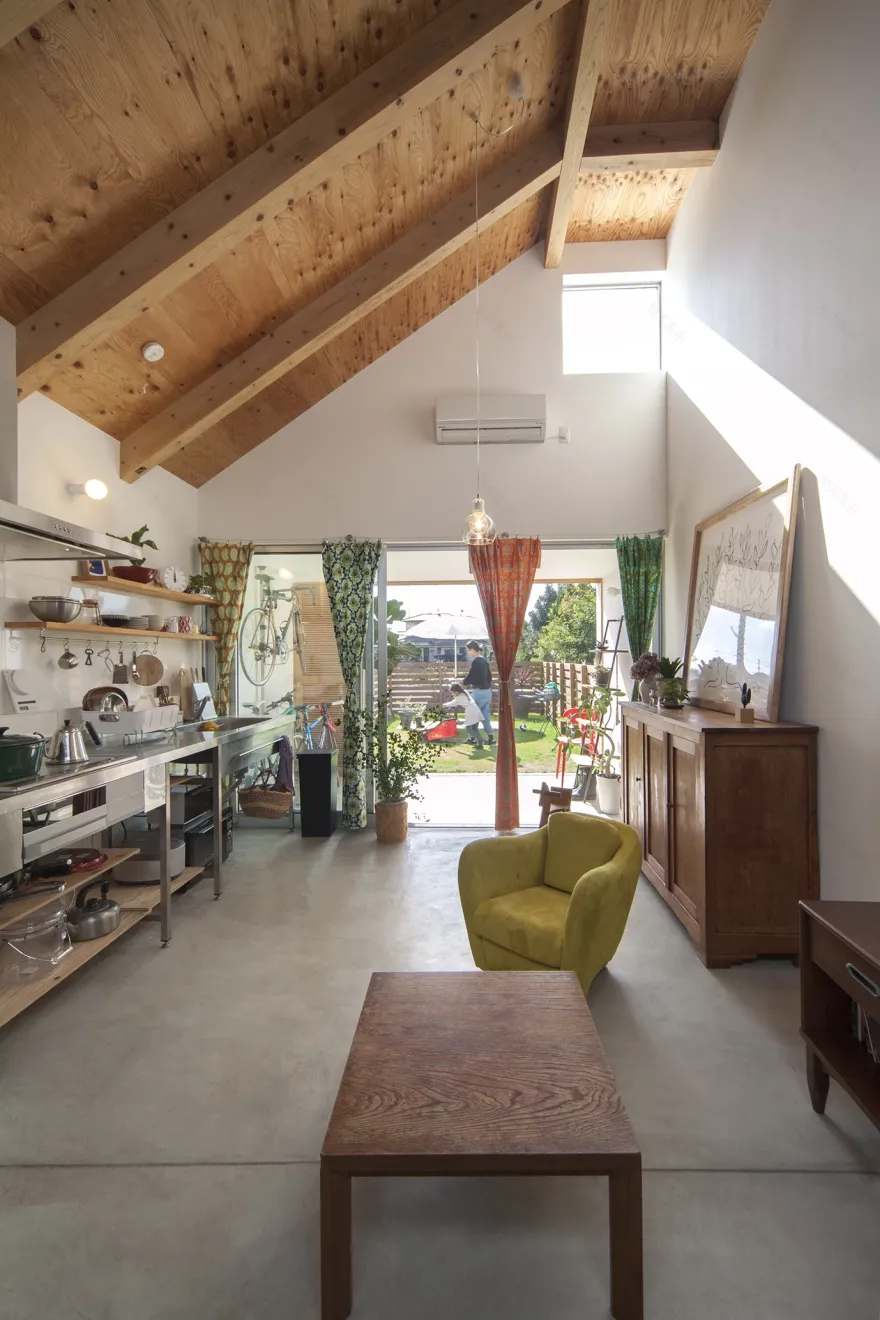 日本稻田中的“狗沙龙”住宅-19