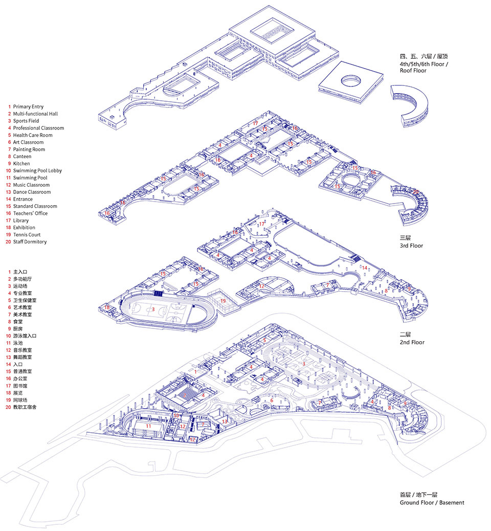 龙岗双子星学校（围龙书院,围屋学社）丨中国深圳丨URBANUS都市实践-47