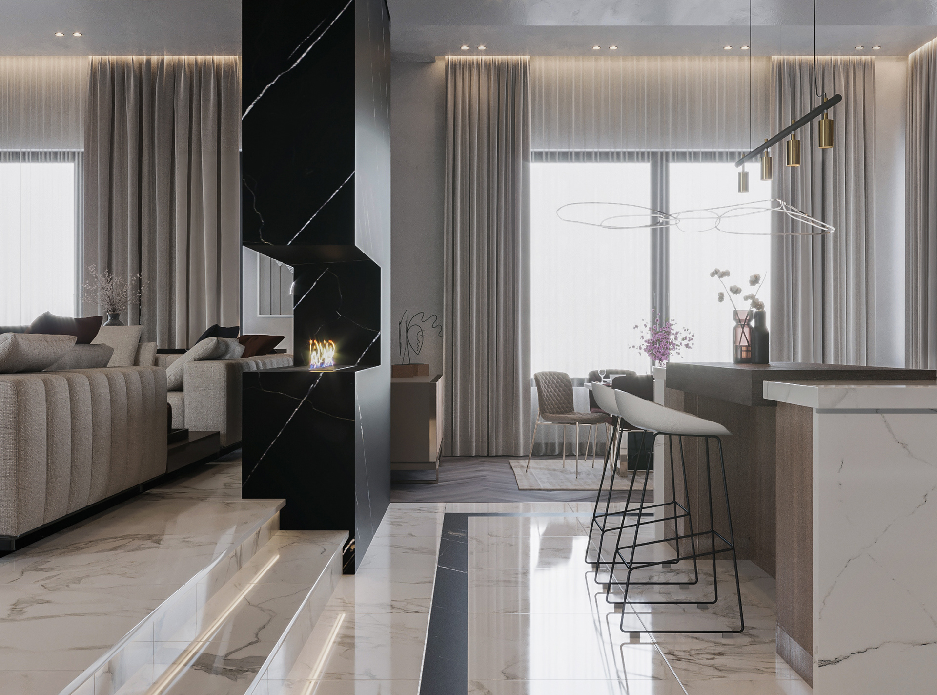 Living Area 100 m²-28