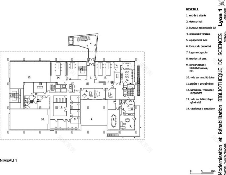 里昂一大科学大学图书馆改造项目丨法国丨AFAA Architecture,菲利普·奥达尔,马克·法瓦罗-9