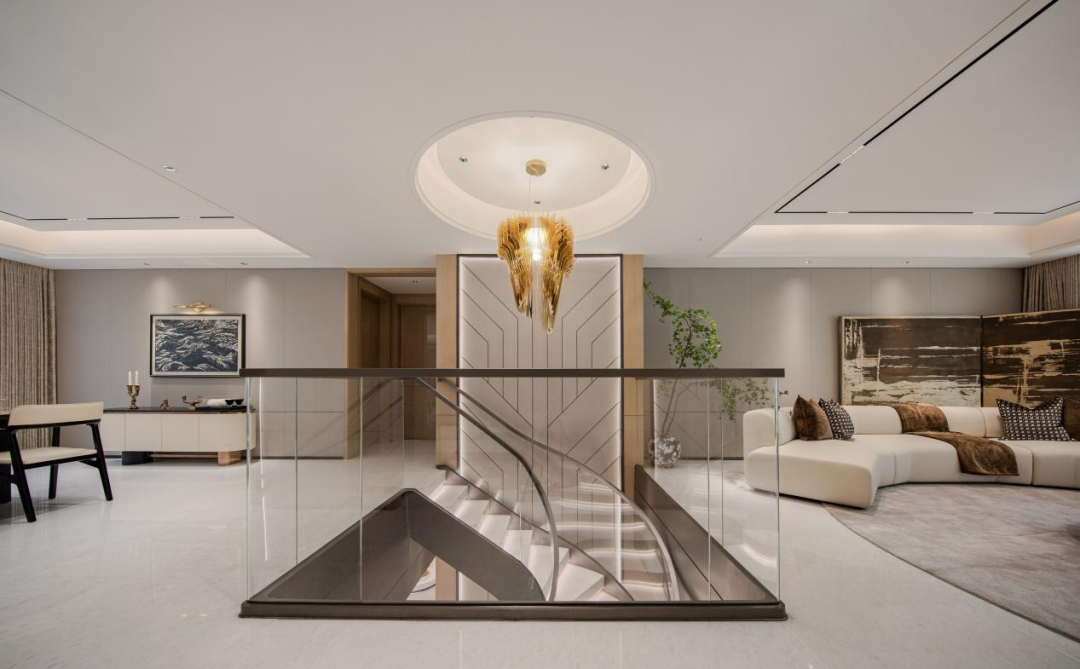 绿城郑州湖畔雲庐下跃样板间|荣获2025伦敦国际设计奖—金奖-23