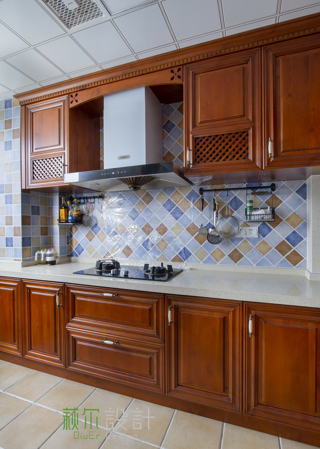 湖畔府邸·现代中式混搭家居设计-42