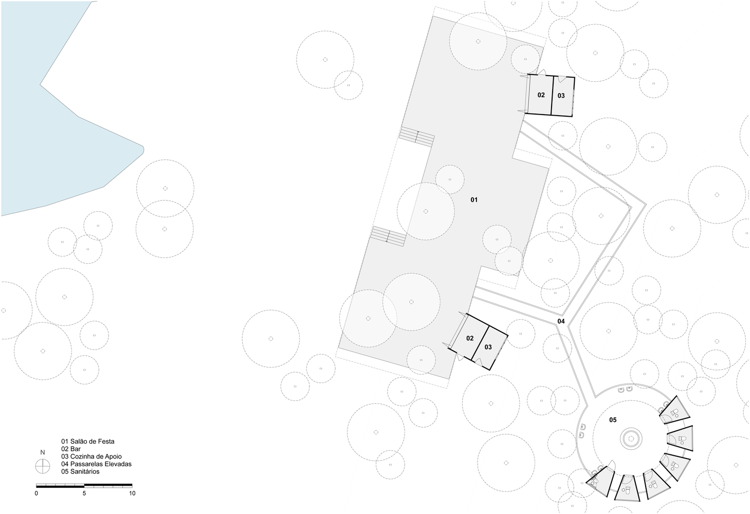 巴西 Casa da Mata 洗手间丨Luiza Jung Arquitetura 360-24