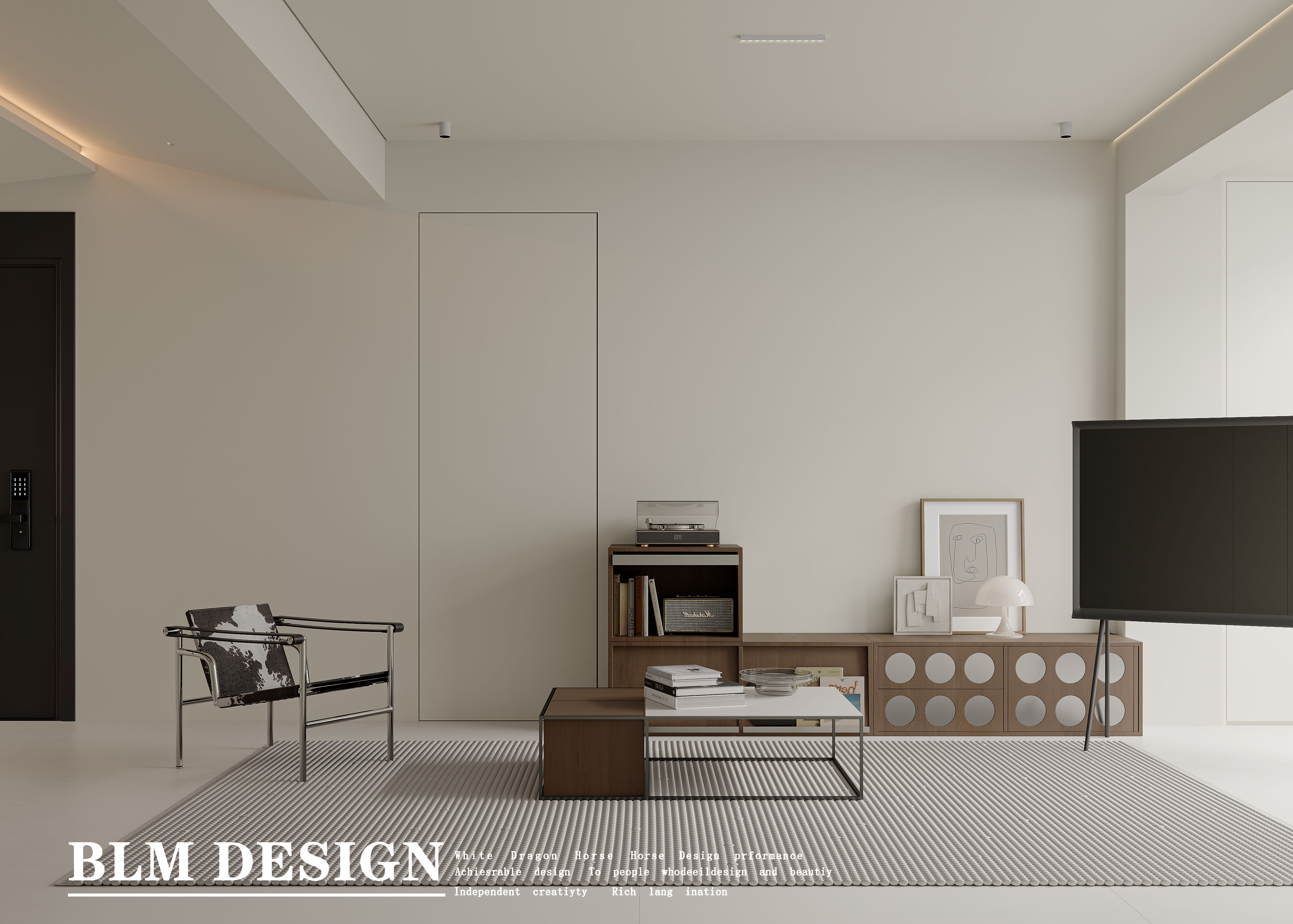 极简  白龙马效果图相关制作项目-6