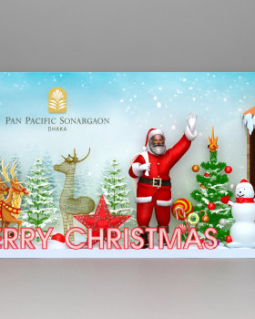 Pan Pacific Sonargaon Dhaka - Christmas installations