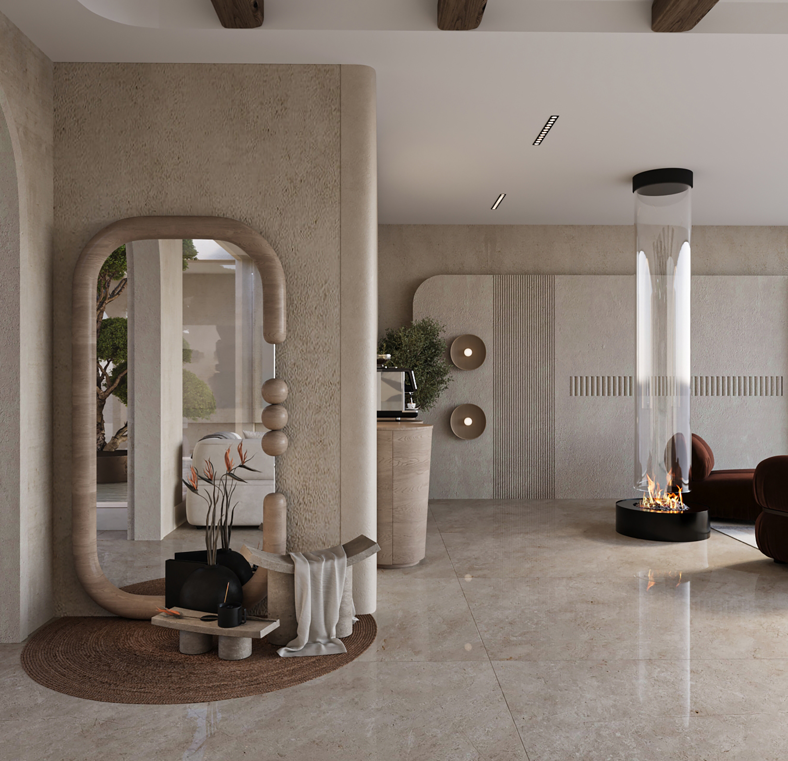 Summer Villa Reception Design-16