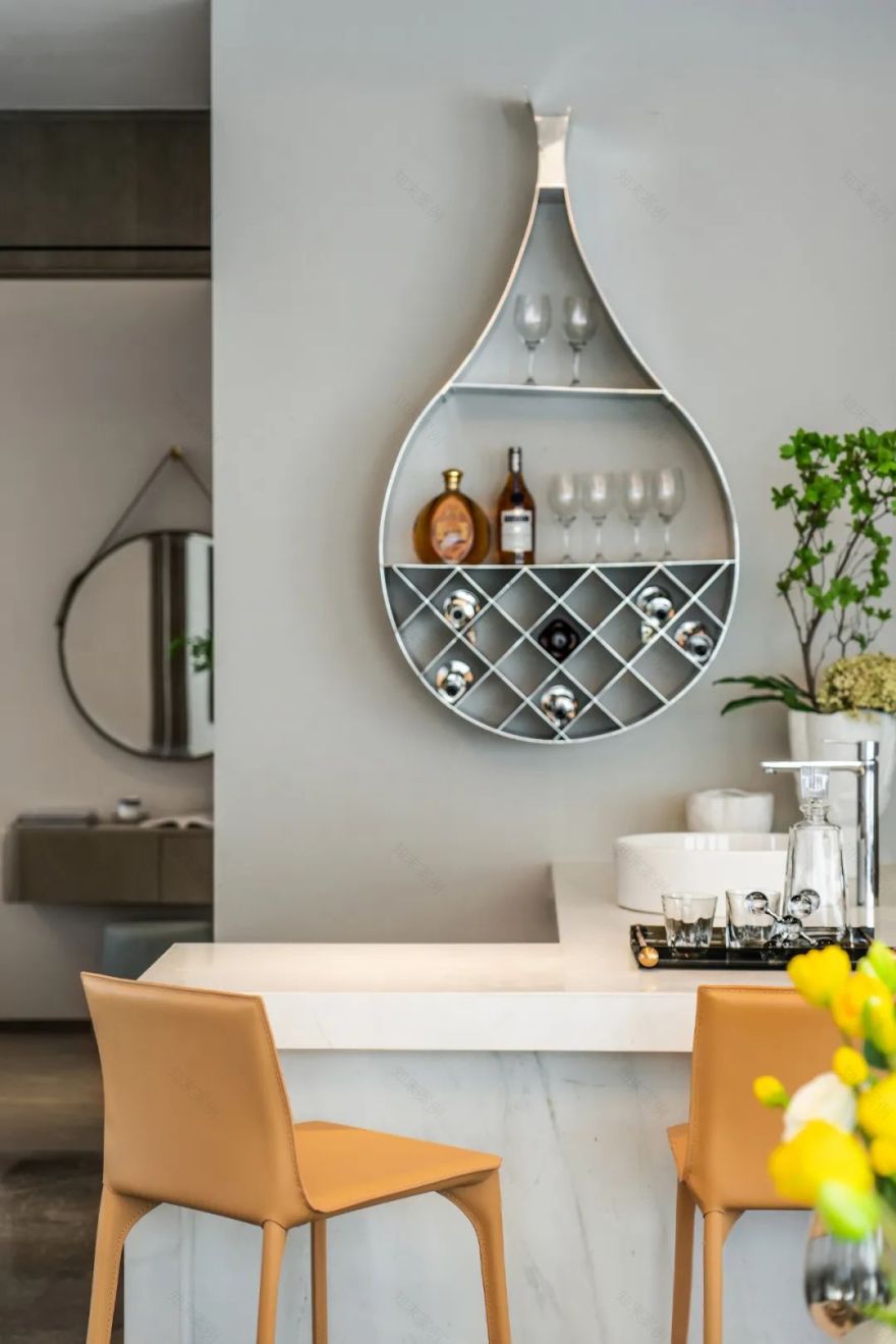 春光里的温暖家 | 济南奥体金茂府 230 样板间设计-22