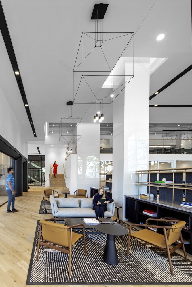 美国 UTA 娱乐公司时尚办公空间丨美国纳什维尔丨HASTINGS Architecture-33