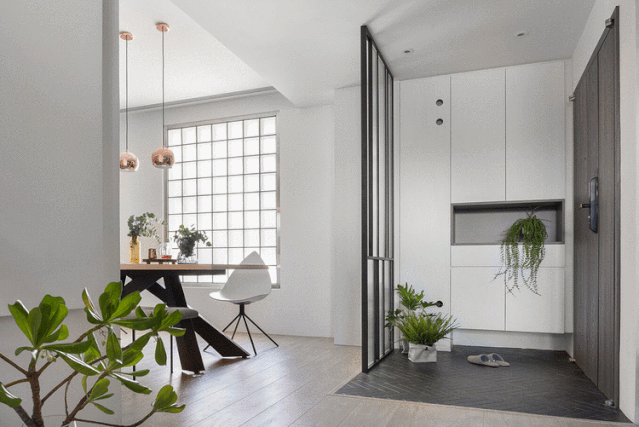 109㎡北欧风住宅，原木、灰白粉色调打造舒适日光空间-1