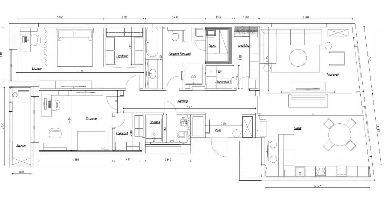 130㎡三口之家传统雅致舒适大宅丨Nadezhda Gordeeva-6