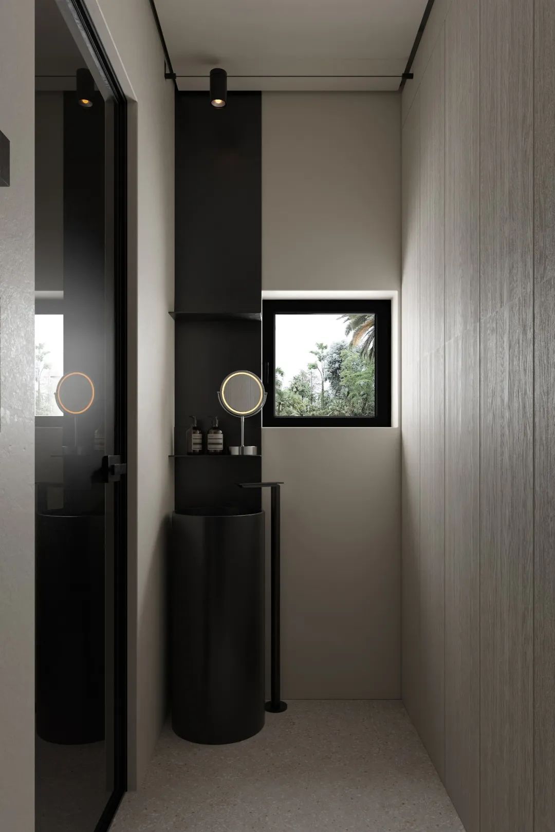 高级黑,极简空间的艺术魅力丨Igor Sirotov-51