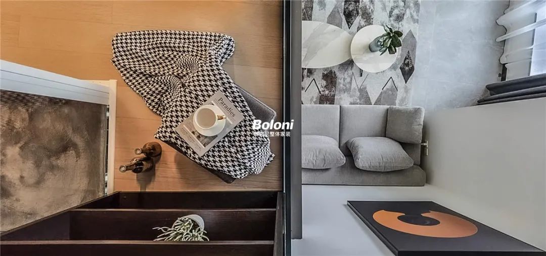 单身男子的 70㎡阳光 LOFT，现代简约风的逆袭-73