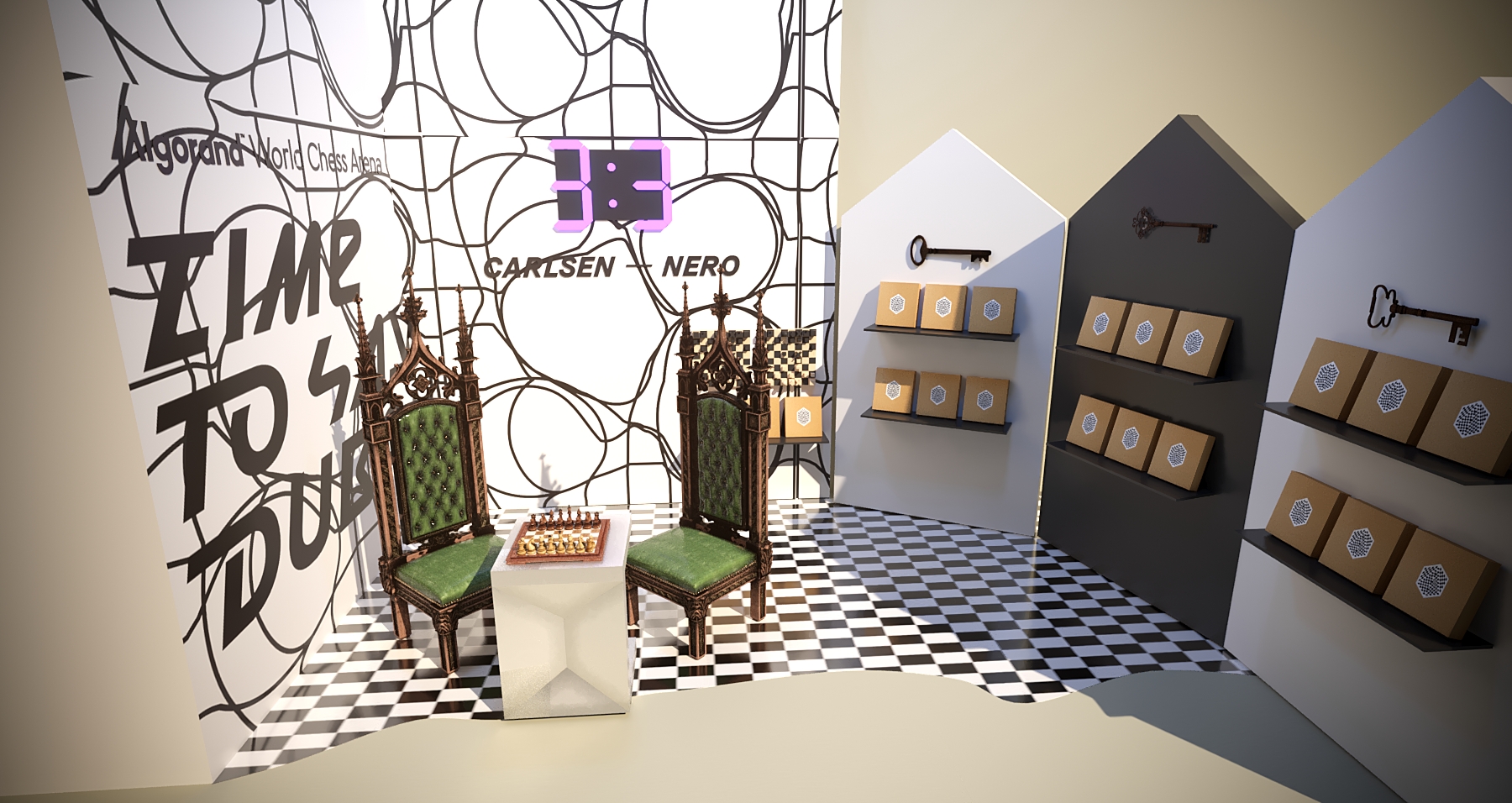 纽约世界国际象棋商店（秀场）丨美国纽约丨Dasha Murashka-2