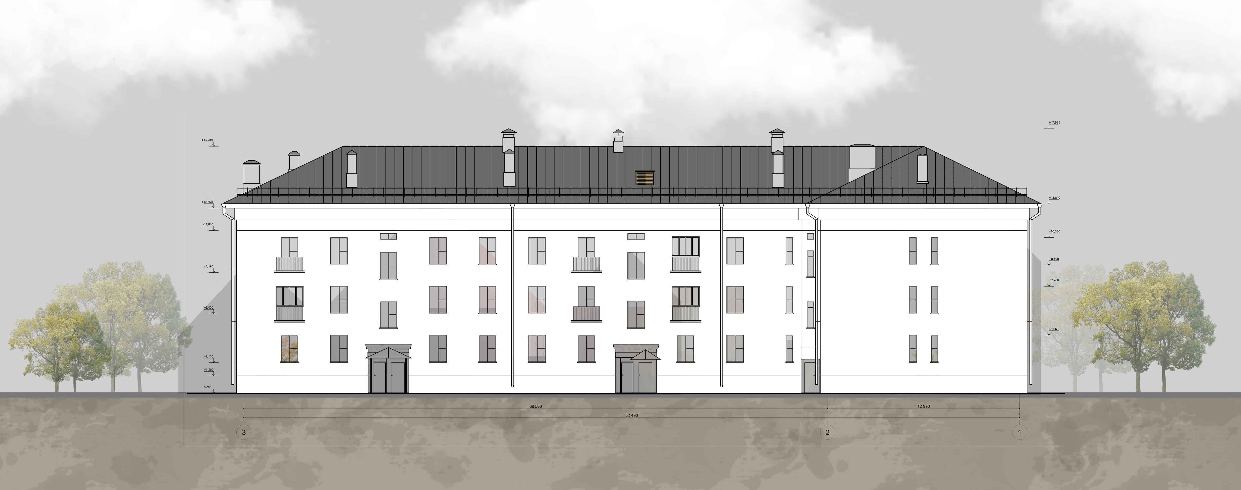 文化遗产建筑屋顶大修科研设计文档开发(4 8 单元部分)丨俄罗斯萨马拉-11