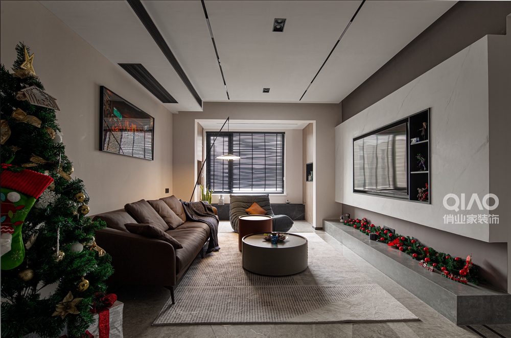 观澜现代风格装修案例丨中国重庆丨重庆俏业家装饰-23