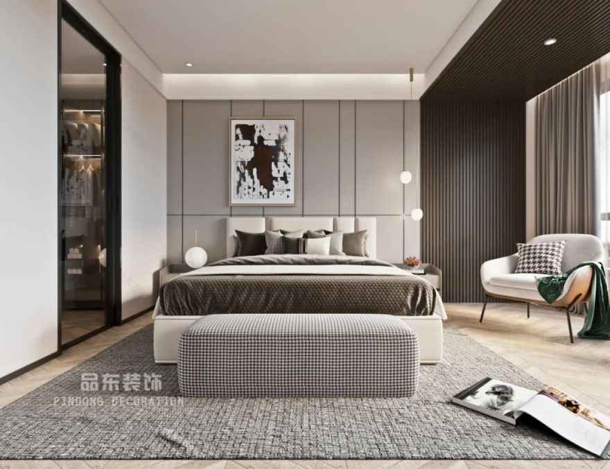 永江府现代简约家居设计丨中国台州丨品东装饰-59