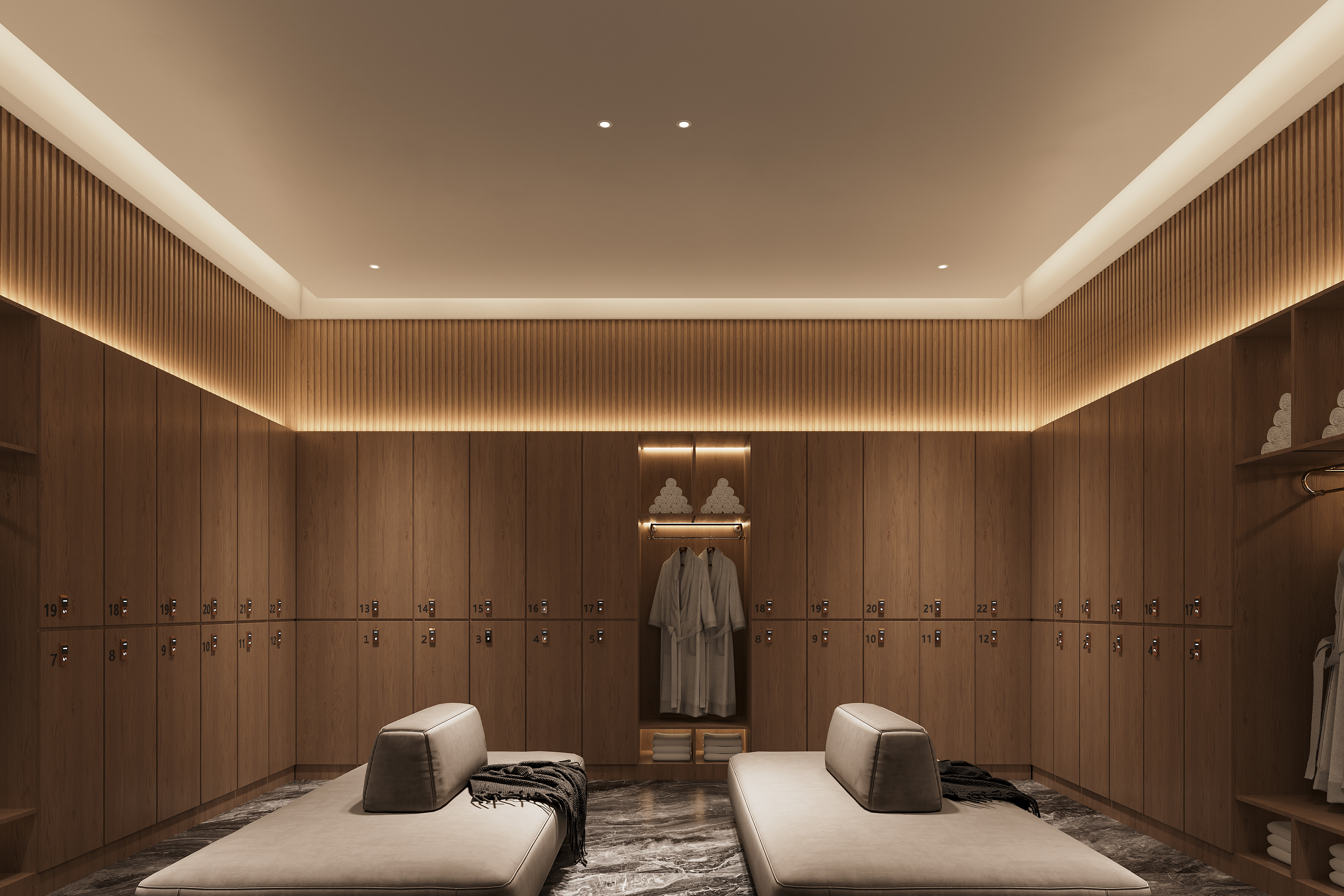 酒店女浴效果图表现-0