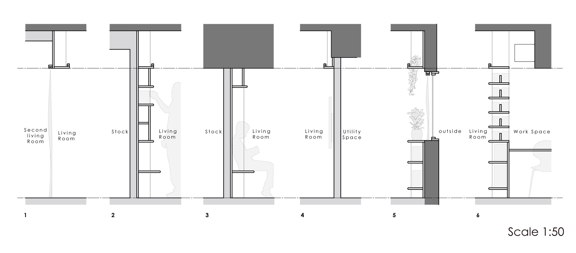 一轮又一轮的家庭装修丨日本东京丨HAMS and,Studio-20