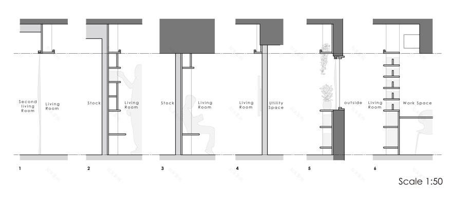 一轮又一轮的家庭装修丨日本东京丨HAMS and,Studio-20