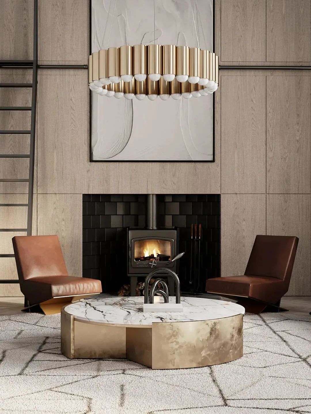 温暖原木空间，Artem Trigubchak 的新作惊艳亮相-4