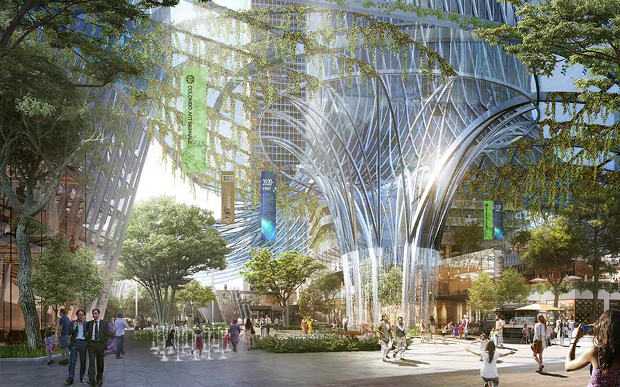 コロンボ・ポートシティの新金融センター | 都市計画・マスタープラン | Projects | NIKKEN SEKKEI LTD-4