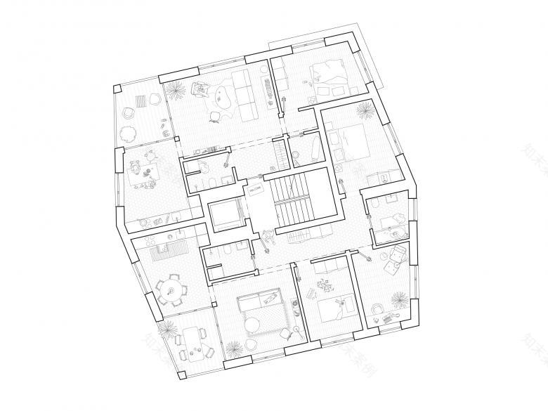 Nussbaumer Architekten AG丨Neubau Mehrfamilienhäuser Siedlung Hohwies Oetwil am See丨瑞士-16