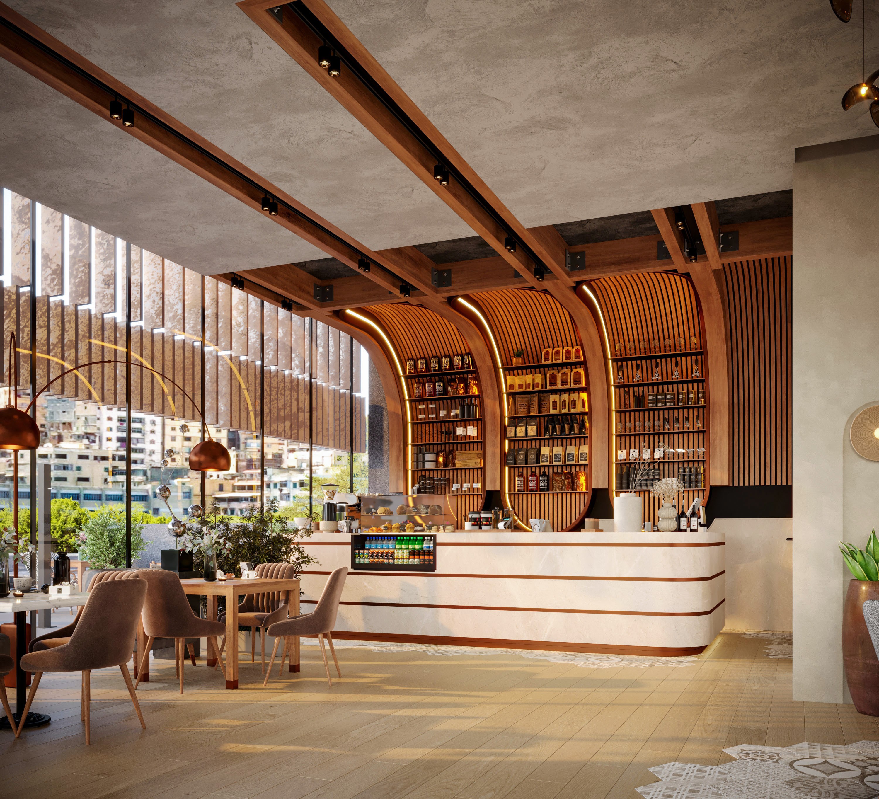 【Mahmoud Adel】OverDose Coffee Shop Design-10