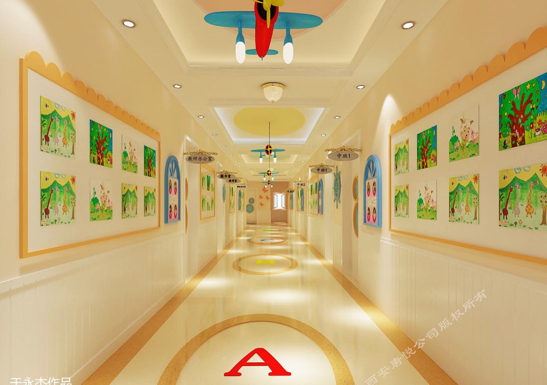 延安朗润居幼儿园室内设计-26