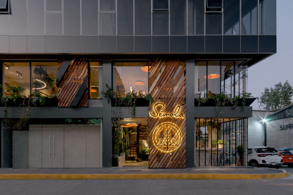 塞莫拉餐厅丨墨西哥普埃布拉丨PRAXIS ARQUITECTURA-10