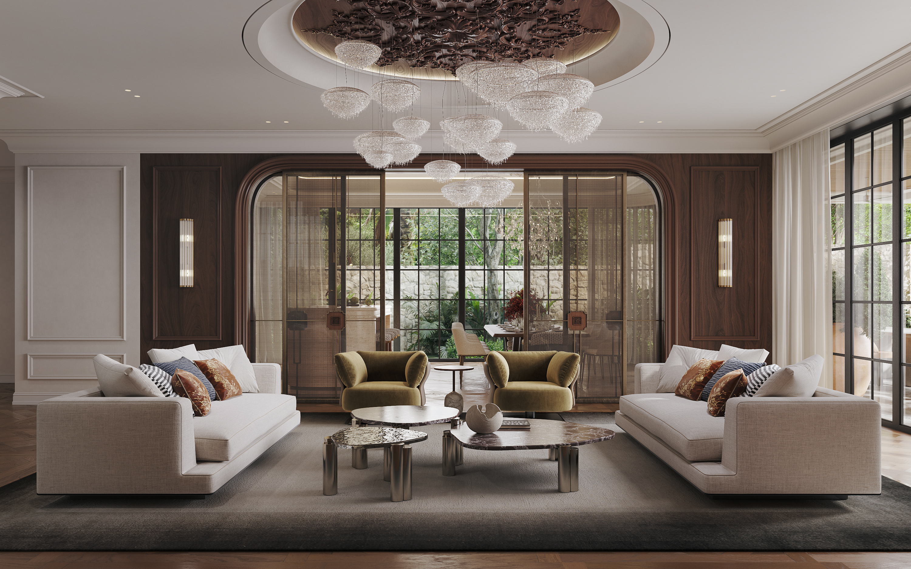 私人别墅室内设计丨VALERIYA NAZAROVA-18