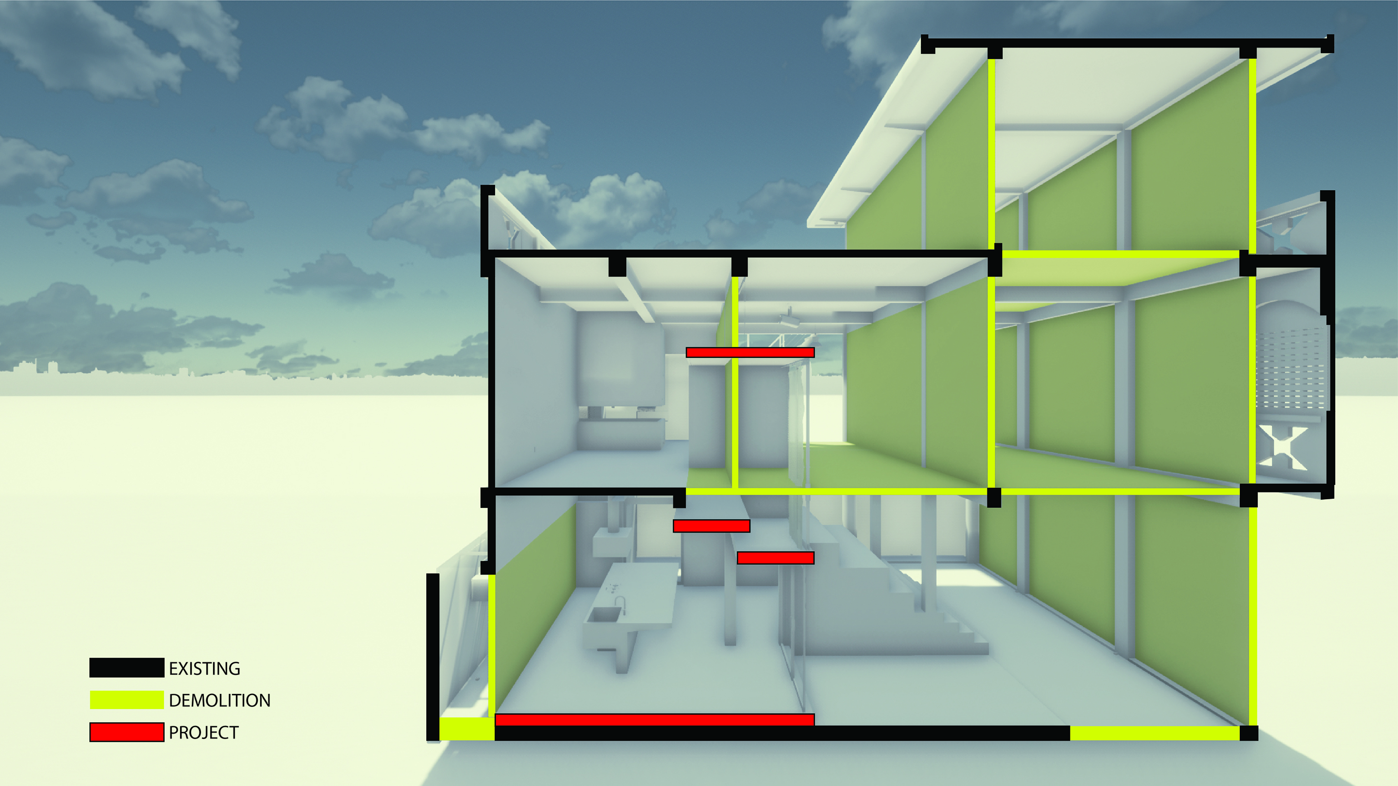 “S·O·S“雕塑空间 · SAOLA 建筑师的家庭住宅改造丨SAOLA ARCHITECTS-71