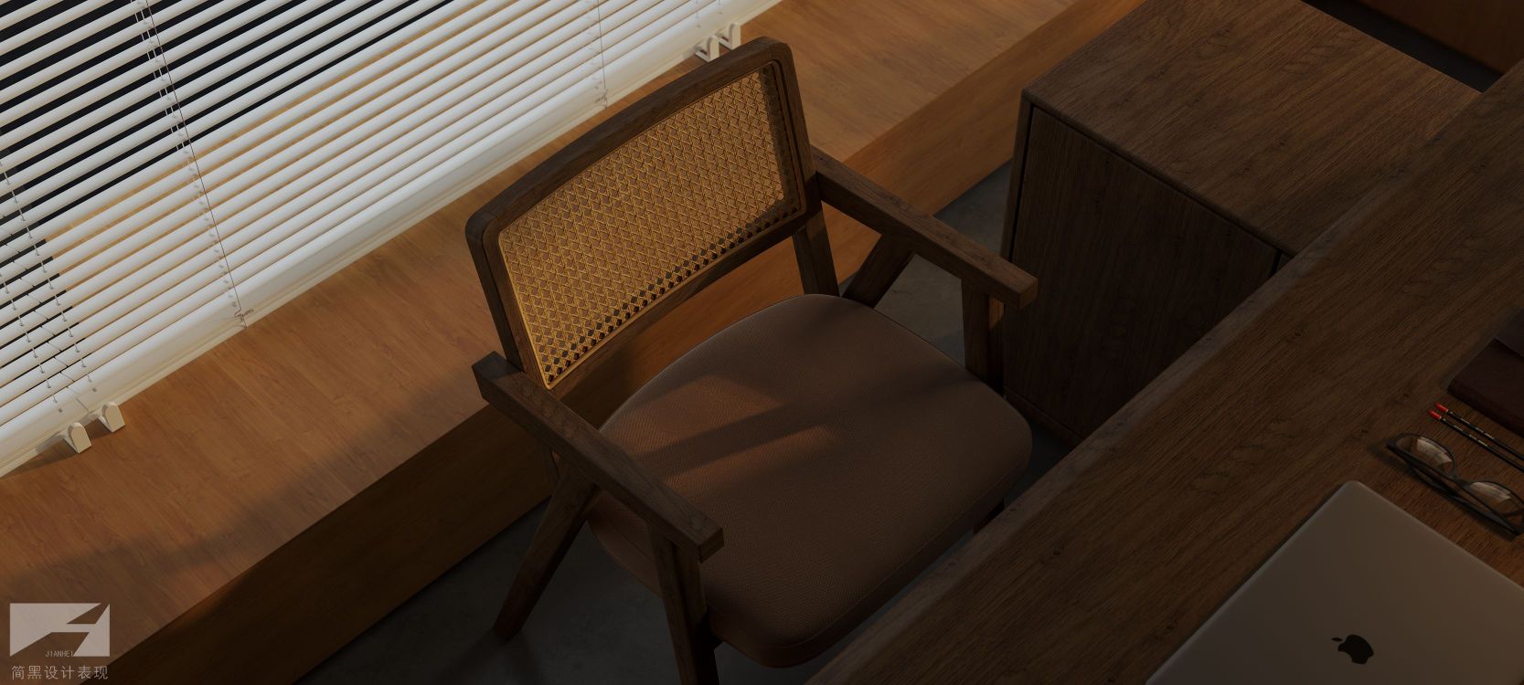 现代风格小型办公室-14