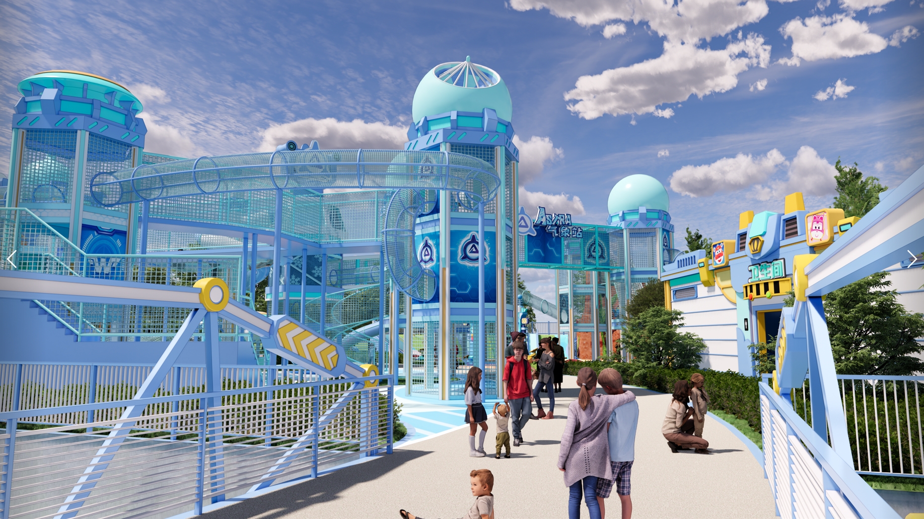 超级飞侠主题乐园概念设计建模-17