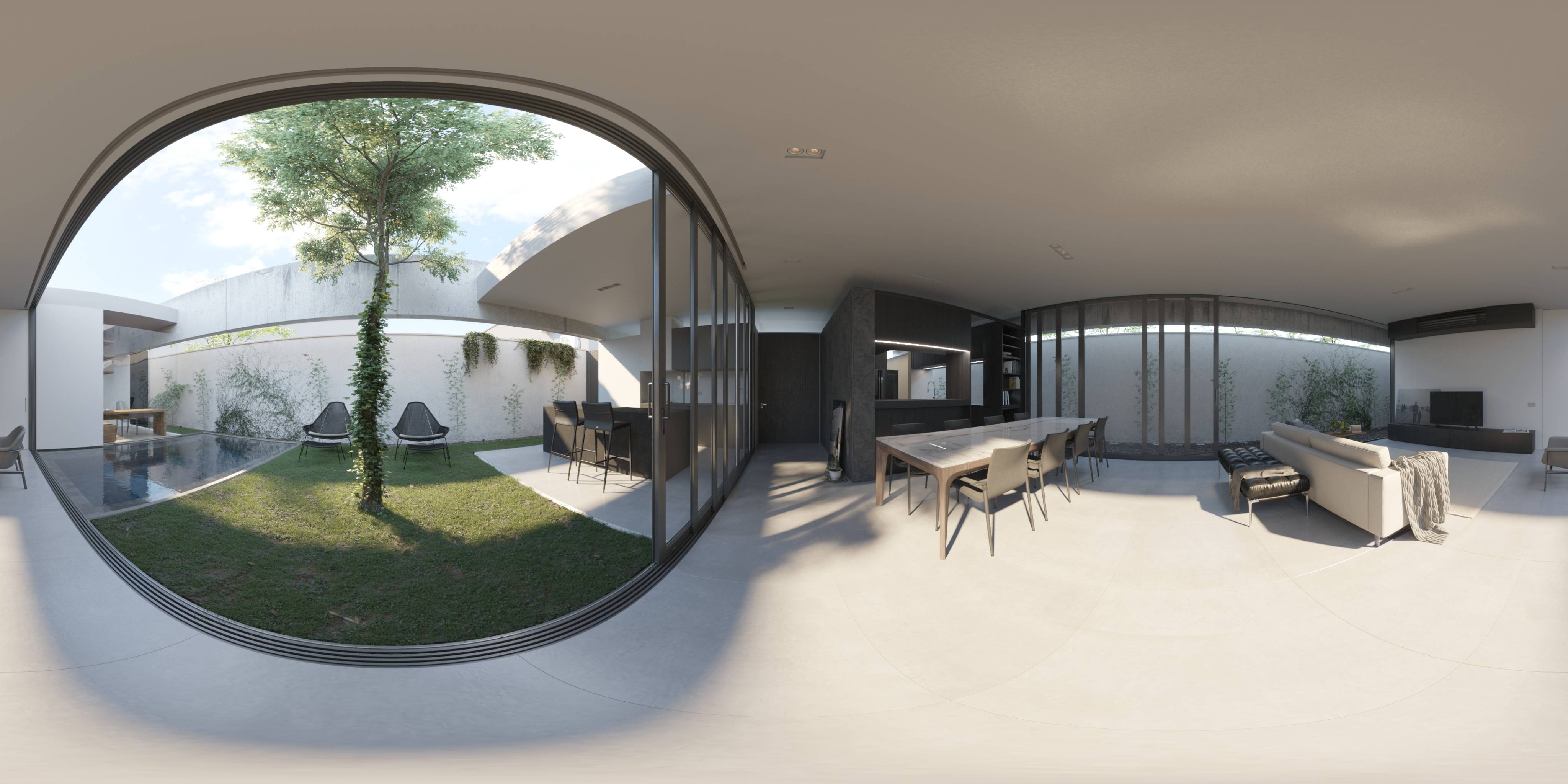 3д визуализация по референсу "Дом А6"-9