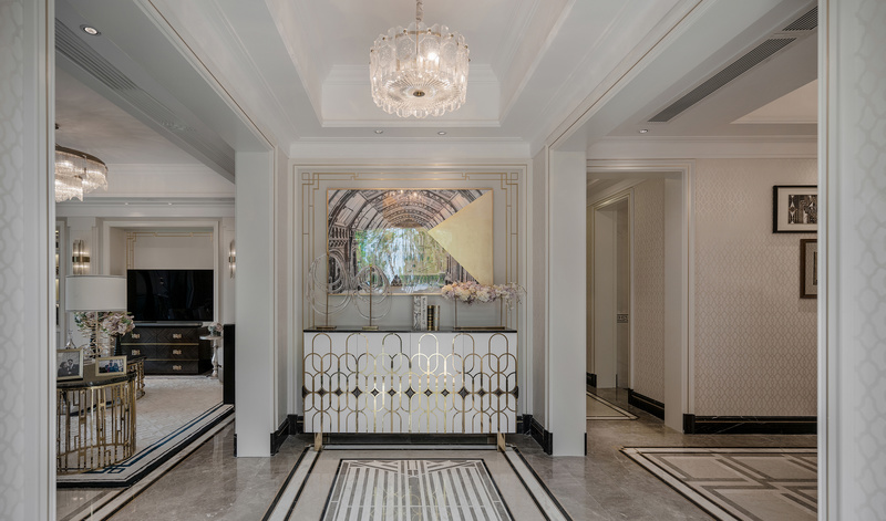 成都双流华府现代新古典样板房-12