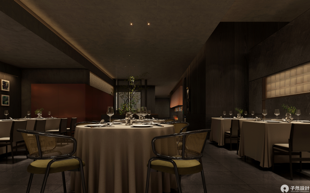 鸽子侯餐厅设计丨中国西安丨子然设计-30