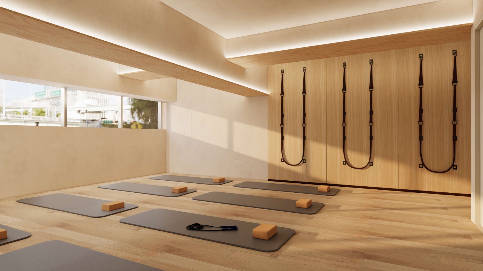 瑜伽盒子 | 城市绿洲中的静心空间-6