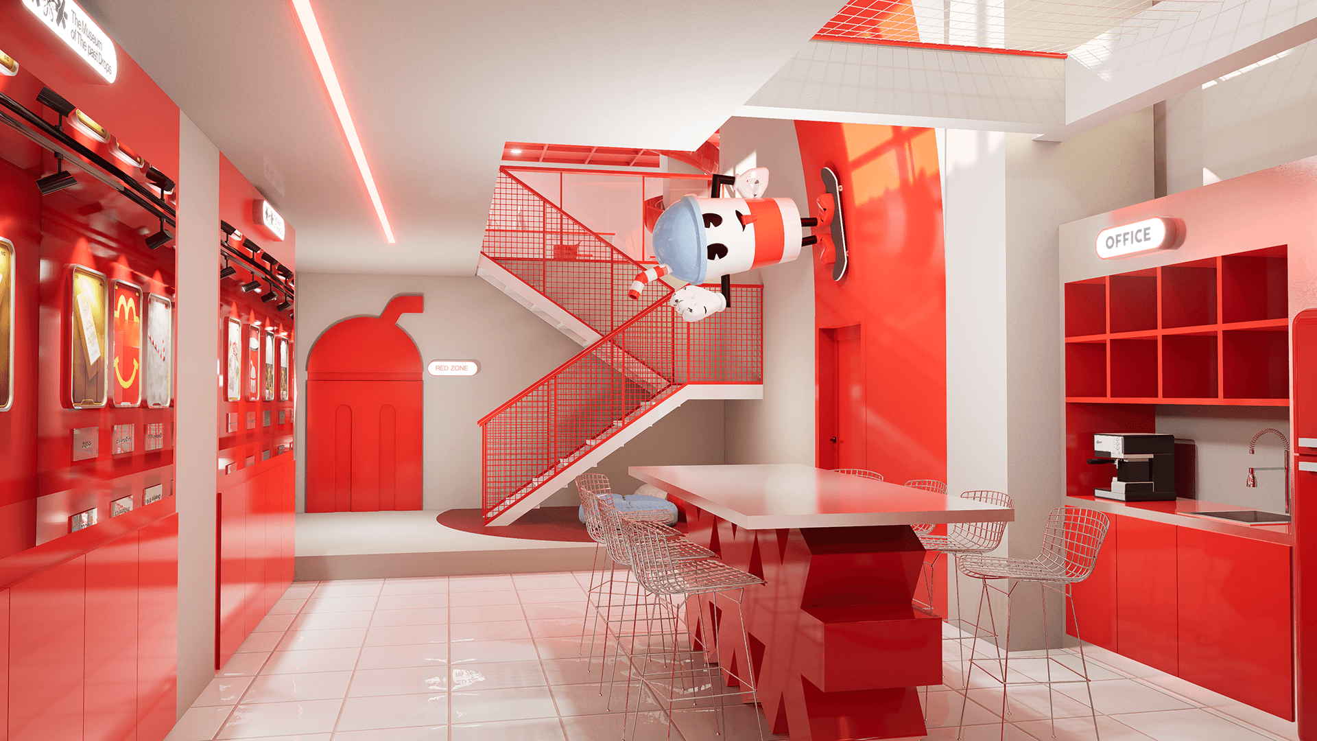 MILFSHAKES办公空间设计（包含THE OFFICE等区域）-6