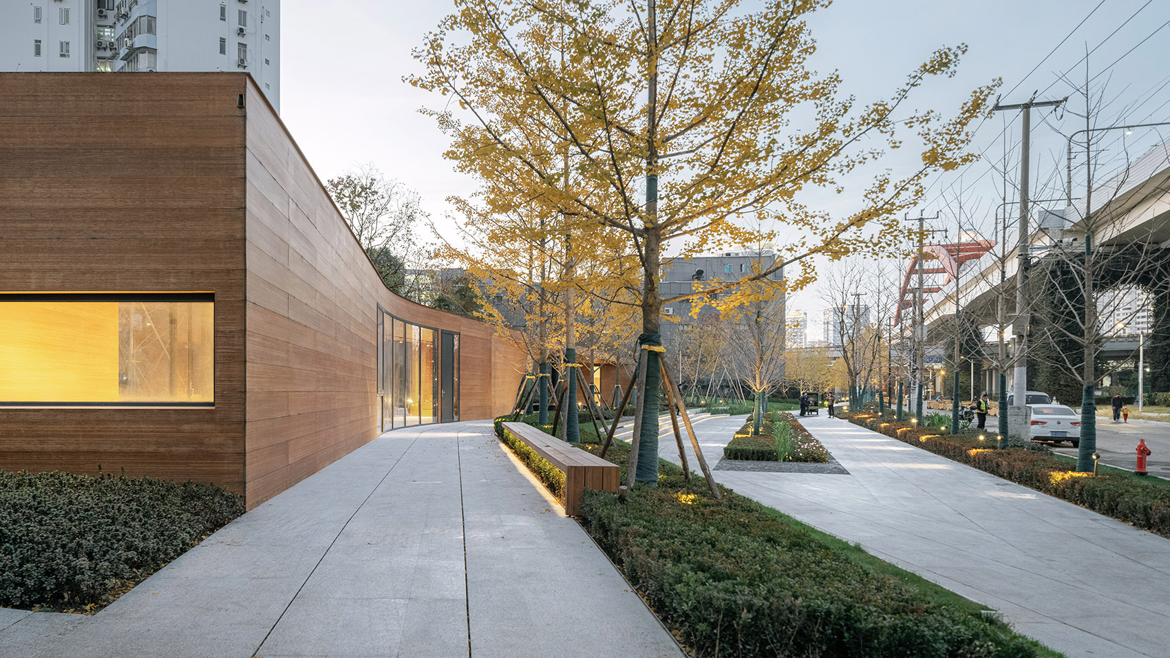 上海漕溪路口袋公园设计丨中国上海丨VIA维亚景观-38