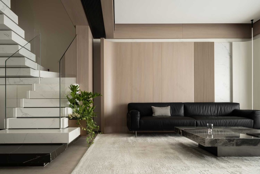 《叠序》240㎡顶跃改造丨成都宏福樘设计-9