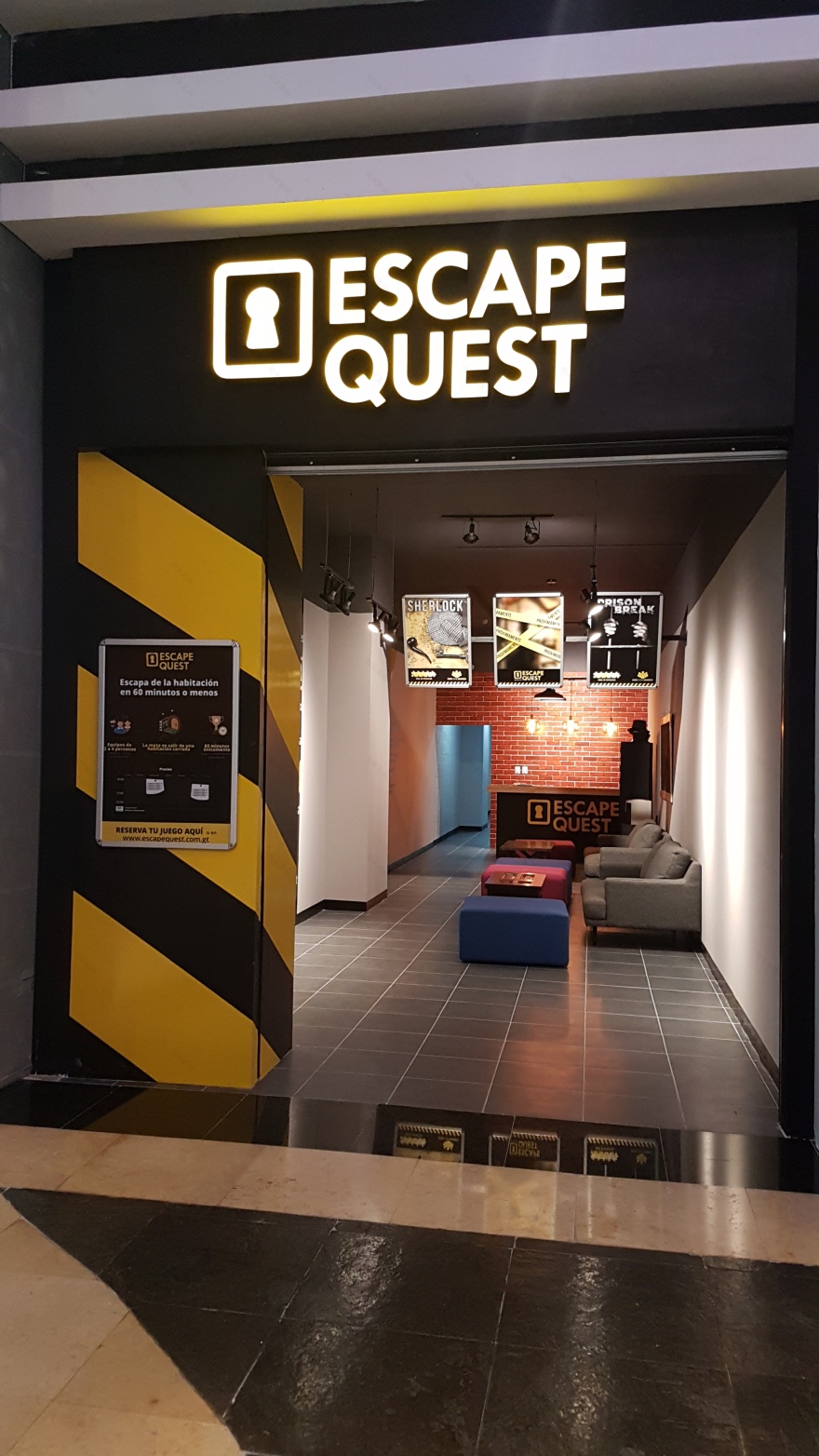 Guatemala 购物中心的新概念娱乐项目 · Escape Quest-25