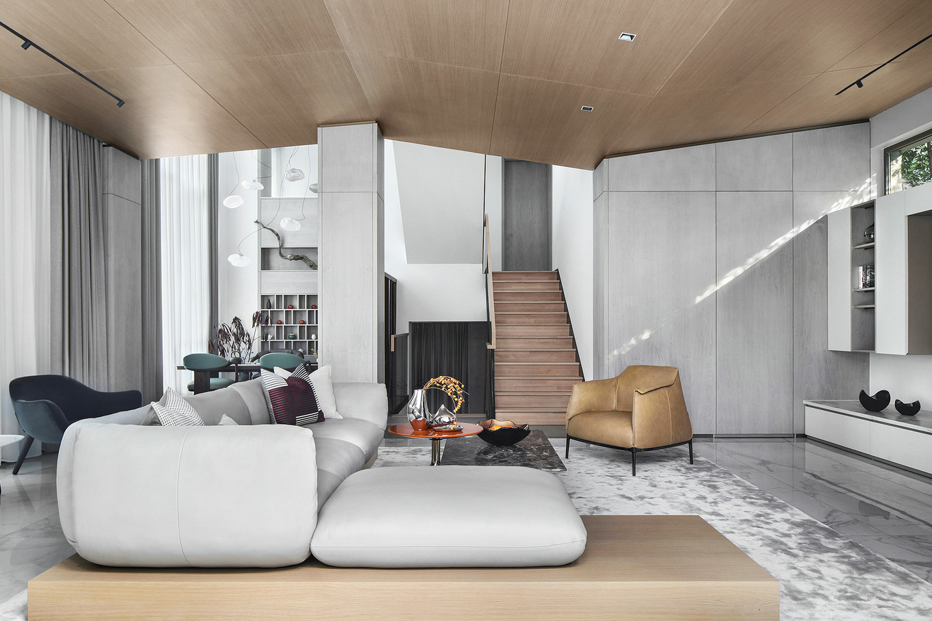 余颢凌: 成都 450m2 现代别墅，大隐于市的理想国-8