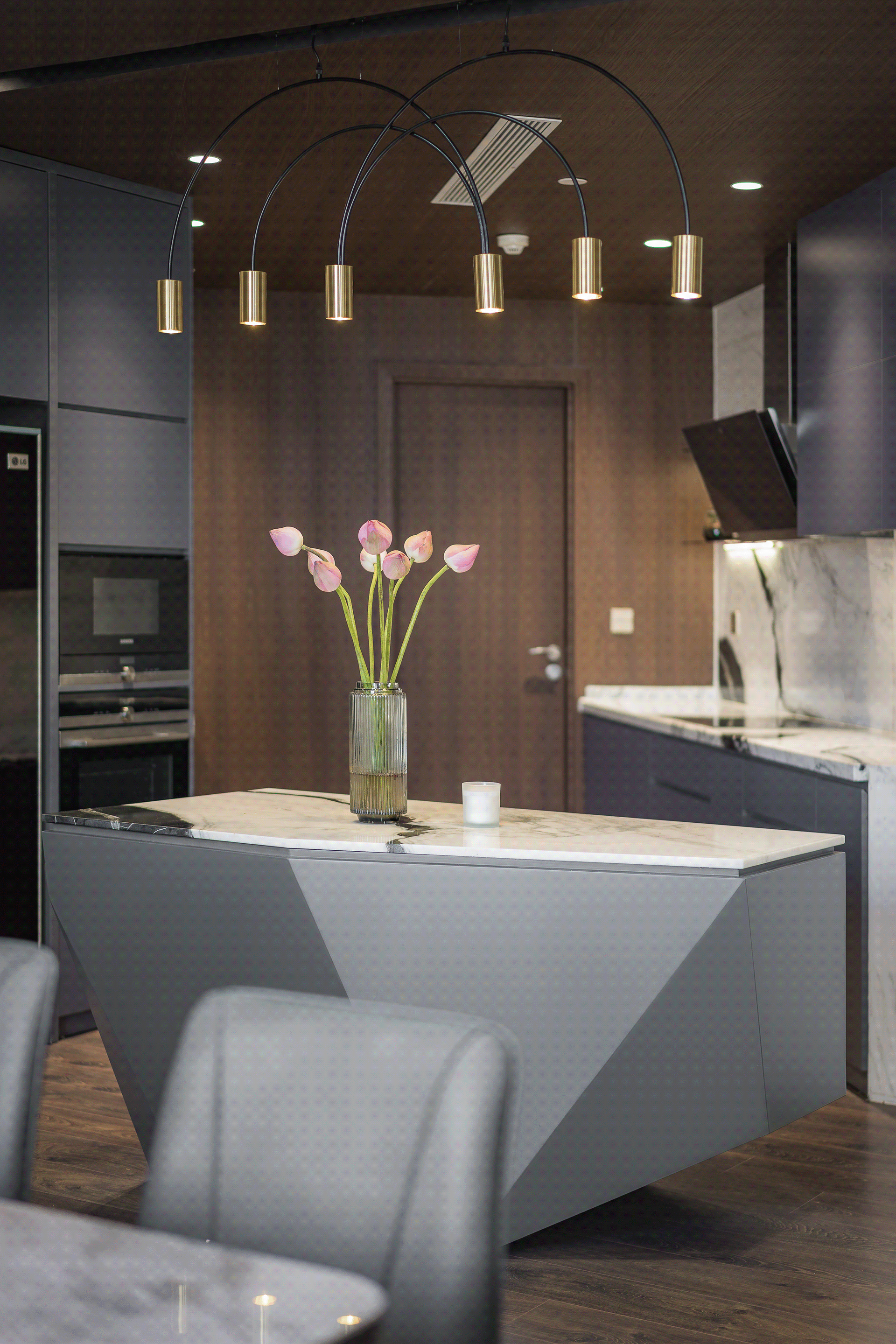 SUN GRAND APARTMENT 室内设计丨越南河内丨SEN Design-12